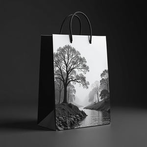 Sac de Cosmétiques Personnalisé de Luxe, Sac à Main Réutilisable pour Femme, Emballage en Tissu Fait Main pour Noël - Product Image 5