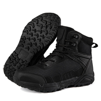 Bottes tactiques Mid Cut Vêtements de travail imperméables Bottes de sécurité Desert Tactical Training Shoes Bottes