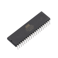 Microcontrôleur à puce unique (MCU/MPU/SOC) AT89C51RC-24PU avec microprocesseur 8 bits, doté d'une mémoire Flash reprogrammable de 32 Ko