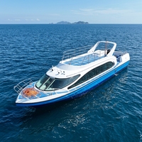 Grandsea 15,8 m/50 pieds 50P Bateau à passagers neuf en fibre de verre, diesel, taxi fluvial, ferry à vendre