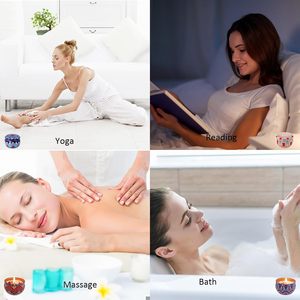 Lot de 4 bougies en étain en gros, bougies parfumées à la cire de soja et aux huiles essentielles, cadeaux personnalisés - Product Image 5