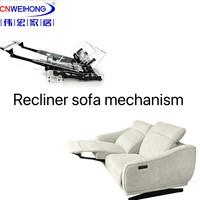 CNWEIHONG V012 Geräuscharmer Zero-Wall-Relaxsesselrahmen mit günstigem Gleitmechanismus für Relaxsessel-Sets