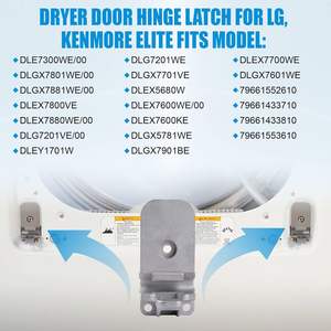 Charnière de porte de sèche-<span class=keywords><strong>linge</strong></span> MEF62782201, pièces de sèche-<span class=keywords><strong>linge</strong></span> compatibles avec L-G Ken-more Elite, pièces de rechange pour sèche-<span class=keywords><strong>linge</strong></span> PS11711929 - Product Image 3