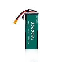 Skala besar 6s 12S Rc semi-solid State 35000mah baterai Lithium Ion Pak Quadcopter Drone pertanian Uav pesawat