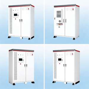 Armoire de stockage d'énergie hors réseau 125 kW 241 kWh à refroidissement par air avec BMS intégré, batterie LiFePO4 haute tension, usage industriel et commercial - Product Image 2
