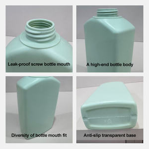 2 किलो वर्ग hdpe स्क्रीन मुद्रित कपड़े डिटर्जेंट बोतल स्क्रू टोपी नरम दाग-लंबे समय तक चलने वाली सुगंध सफाई एजेंट - Product Image 5