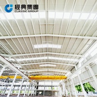Edificio Modular de Acero Adaptado como Taller de Producción y Almacén de Materiales para Plantas de Manufactura Modernas