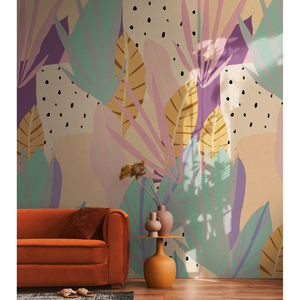 Papel Tapiz Premium Livingwalls, No Tejido, Superficie de Vinilo Sólido, Relieve, Completamente Desmontable, Estructura Lisa, Acabado Mate - Product Image 1