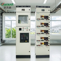Solution de distribution électrique de qualité supérieure Ourjust, panneau de commutation basse tension 11kv 20kv 24kv, panneau de commutation en métal solide