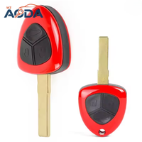 Coque de clé de voiture télécommandée de haute qualité à 1/3 boutons, coque de clé intelligente pour Ferrari 458 612 599 F430