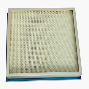 Plissado profundo Gel Seal Fluxo Laminar Capa Household H13 H14 FFU Fan Filter Unit HEPA Air Purifier Alta eficiência para o filtro de ar - Product Image 2