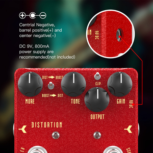 Pedal <span class=keywords><strong>de</strong></span> Guitarra JOYO Dr. J Series D59 LANCELOT DISORTION, Amplificador Clásico <span class=keywords><strong>de</strong></span> <span class=keywords><strong>los</strong></span> Principios <span class=keywords><strong>de</strong></span> <span class=keywords><strong>los</strong></span> <span class=keywords><strong>80</strong></span> con un Aumento <span class=keywords><strong>de</strong></span> 15dB y Más Opciones Tónicas - Product Image 4