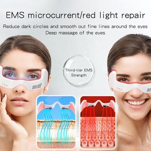 4D Reduce la fatiga, ojeras, masajeador de ojos, 650nm, dispositivo de terapia de luz roja debajo de los ojos para bolsas debajo de los ojos con microcorriente - Product Image 6