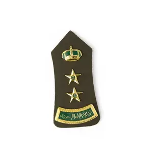 China Xinxing custom epaulette rank shoulder mark embroidered epaulettes for sale