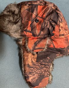 Gorro de Invierno para Hombre, Forrado de Piel Sintética, Estilo Camuflaje, con Orejeras, Tipo Ushanka, Resistente al Viento, Cálido, para Caza, Esquí, Estilo Ruso - Product Image 4
