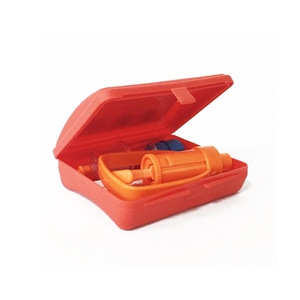Kit d'extraction de venin orange compact et portable pour les piqûres de serpent et d'abeille, équipement de premiers secours et de survie - Product Image 2