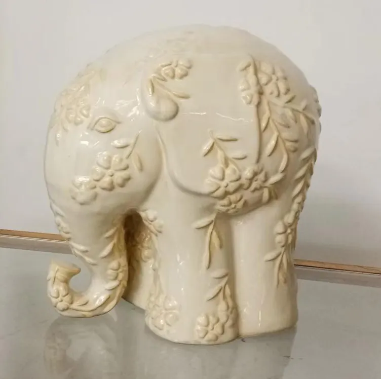 Heimzimmer-Dekoration Keramik Elefantendekoration