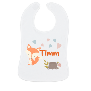 WMF Posate per Bambini Farm con Incisione + Bavaglino con Nome Volpe + Sonaglio - Product Image 3