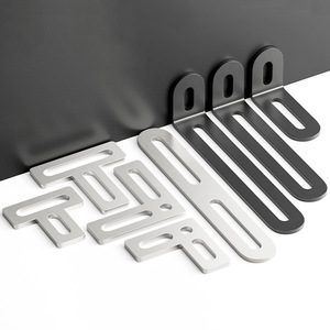 Soporte de Esquina Haidibosi TL de Acero Inoxidable con Orificio Largo, Conector de 90 Grados para Muebles, Estantes, Gabinetes, Mesas y Sillas - Product Image 3