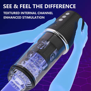 自動男性マスターベーターカップ10振動5回転モード吸引ストロークハンズフリーセックス玩具男性用大人の喜び - Product Image 4