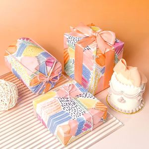Birthday Disposable Brushstroke Block Silicone Coated Virgin Paper Bold Festive - Product Image 5