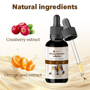 Liquido Orale al Mirtillo Rosso per la Cura del Tratto Urinario con Assorbimento Rapido e Sicuro per Cani e Gatti, Supporto per Vescica e Reni - Product Image 2