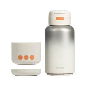 Taza de Viaje <span class=keywords><strong>para</strong></span> Café, Taza de Café de Alta Calidad de 17 Onzas <span class=keywords><strong>para</strong></span> <span class=keywords><strong>Mujer</strong></span>, Control de Temperatura, Alimentación por Batería, Botella con Logotipo - Product Image 4