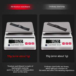 <span class=keywords><strong>Bracelet</strong></span> en métal titane de luxe CAOWTAN pour Huawei GT2 <span class=keywords><strong>GT3</strong></span> 3 <span class=keywords><strong>Pro</strong></span> 22mm <span class=keywords><strong>Bracelet</strong></span> d'affaires de luxe pour Galaxy Watch 46mm Gear S3 Strap - Product Image 4