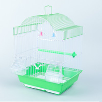 Cage à oiseaux canaris rose, simple, portable, petite, au design tendance, à vendre