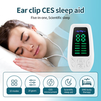 Stimulation cérébrale corps masseur oreille Clip insomnie Neurofeedback thérapie aide au sommeil pour l'anxiété Stress CES oreille ceinture de Massage