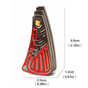 Spinner Fidget Portátil de Metal de 3 Capas con Diseño de Marca Nacional, Juguete Giroscópico de Dedo para Alivio del Estrés y EDC - Product Image 6