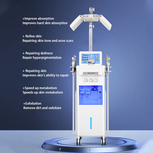 Nueva Máquina de Rejuvenecimiento Facial con 12 Puntas, Hidrodermoabrasión, Limpiador Facial, Reductor de Poros, Equipo de Belleza para Spa - Product Image 1
