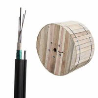 GYTC8S Outdoor Loose Tube Stranded Figure 8 Self Supporting Aerial Cable De Fibra Optica FTTH