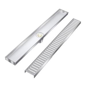 Drain linéaire étanche pour salle de bain avec filtre à cheveux BJ-LNS – Prix de gros personnalisé et abordable pour drain de douche - Product Image 2