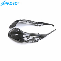 AKOSO 100% Fibre de Carbone Pré-imprégnée 3K Version OEM Cache Latéral de Réservoir de Carburant pour Moto BMW S1000RR M1000RR 2019-2026
