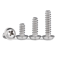 Vis à tête cylindrique Phillips en acier inoxydable AISI ST 304 SS 316 A2-80 SUS 321 avec collier DIN 968