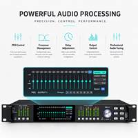 Équipement audio LE336, processeur audio, processeur DSP, système audio numérique professionnel