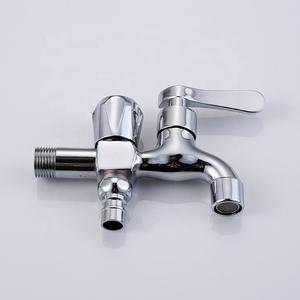 Rubinetto per Lavatrice con Doppia Uscita dell'Acqua, Rubinetto per Lavaggio, Rubinetto <span class=keywords><strong>da</strong></span> Giardino Esterno, Rubinetto per <span class=keywords><strong>Bidet</strong></span>, Accessori per il Bagno - Product Image 2