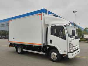 1 सुज़ु 8टन रेफ्रिजरेटर ट्रक 4x2 डीजल जमे हुए और मछली वितरण के लिए - Product Image 3