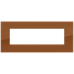 Placca Classic 7M Reflex Caramel Wall <b>Switch</b> Plate 210mm Length 90mm Width 0.9mm Height - Product Image 1