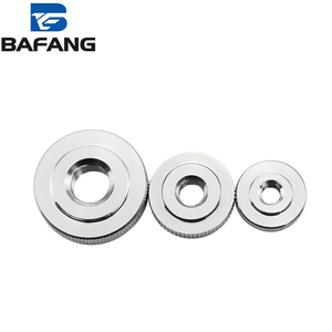 Écrou moleté à tête plate 304, écrou moleté à serrage manuel, écrou moleté rond M3 M4 M5 M6 M8 <span class=keywords><strong>M10</strong></span> - Product Image 1