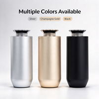 Diffuseur d'arômes électrique sans eau en alliage élégant, portable, léger, pour la maison et la voiture, 35 dB, 3 modes de diffusion, batterie rechargeable, minuterie
