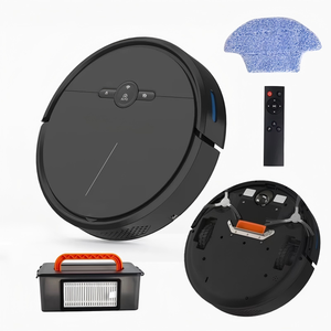 Robot Aspirador para Dueños de Mascotas con Filtro HEPA USB, Succión Potente, Antienredos, Inteligente 3 en 1, Barredora y Fregadora, Limpieza Completa del Hogar - Product Image 3