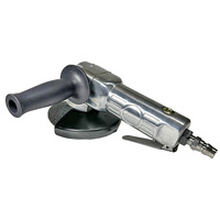 Meuleuse d'angle pneumatique à faible vibration avec échappement arrière 4/5 pouces pour le décapage de la rouille et la fabrication sur métal
