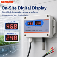 Transmetteur de température et d'humidité industriel HENGKO HG803 RS485 Modbus-RTU |   Capteur numérique pour entrepôt et serre