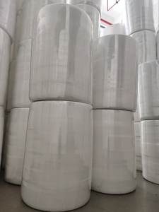 Kostenlose Probe wischt rohen <span class=keywords><strong>Spunlace</strong></span> Vliesstoff 20 Viskose 80 Polyester Breath able Roll Style Krankenhaus Landwirtschaft Industrie - Product Image 4