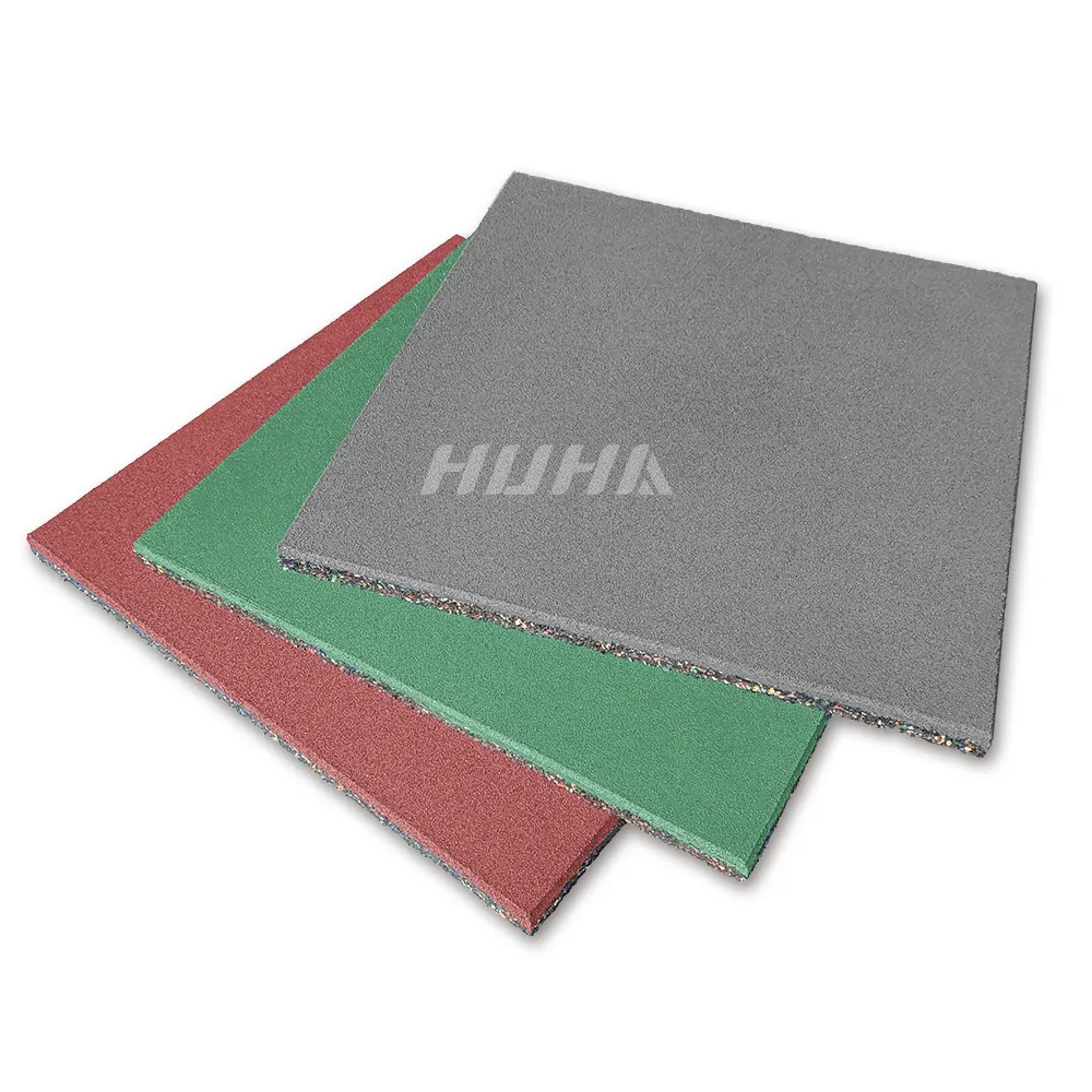 Anti-slip Durable 1.5-50mm Thick Sports Venues Protective Flooring Tiles Paving Wholesale Interlocking Rubber With Shock Absorb