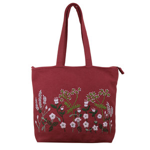 กระเป๋าโท้ทผู้หญิงแบบใหม่ทันสมัยเป็นมิตรกับสิ่งแวดล้อม  กระเป๋าผ้าแคนวาสทนทาน  กระเป๋าโท้ทสำหรับผู้หญิง 100%  กระเป๋าโท้ทสำหรับผู้หญิงเพื่อการส่งเสริมการขาย - Product Image 1