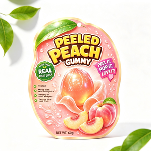 BESTAR Caramelle Gommose Morbide a Forma di Sfera 3D con Succo di Frutta, Ripiene, <span class=keywords><strong>Dolci</strong></span> e Sbucciabili, Snack in Sacchetto - Product Image 4
