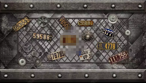 Papier peint décoratif <span class=keywords><strong>de</strong></span> fond <span class=keywords><strong>de</strong></span> <span class=keywords><strong>plaque</strong></span> d'immatriculation <span class=keywords><strong>de</strong></span> style industriel rétro - Product Image 5